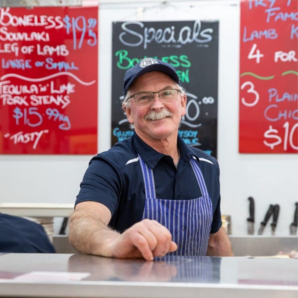O'Connell's Meats Trader at The Adelaide Central Market
