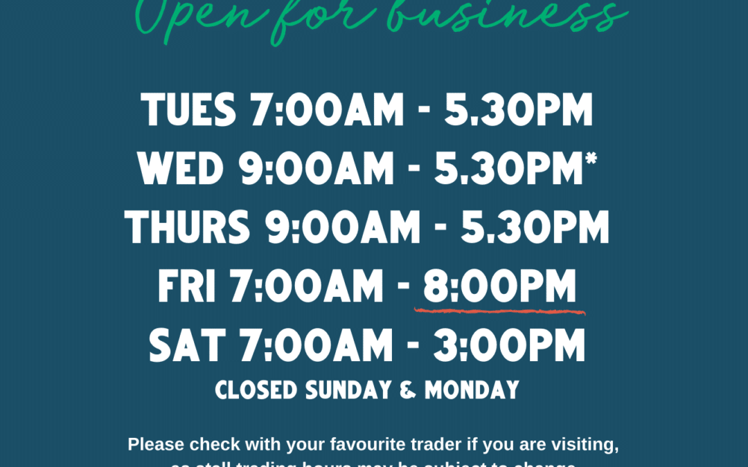 Trading Hours Update