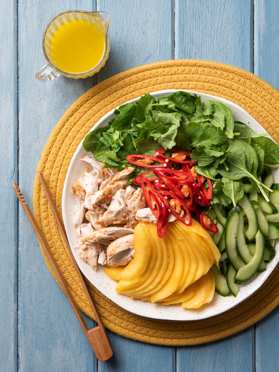 Mango and Chicken Salad - Adelaide Central Market: Home to over 70 traders under one roof