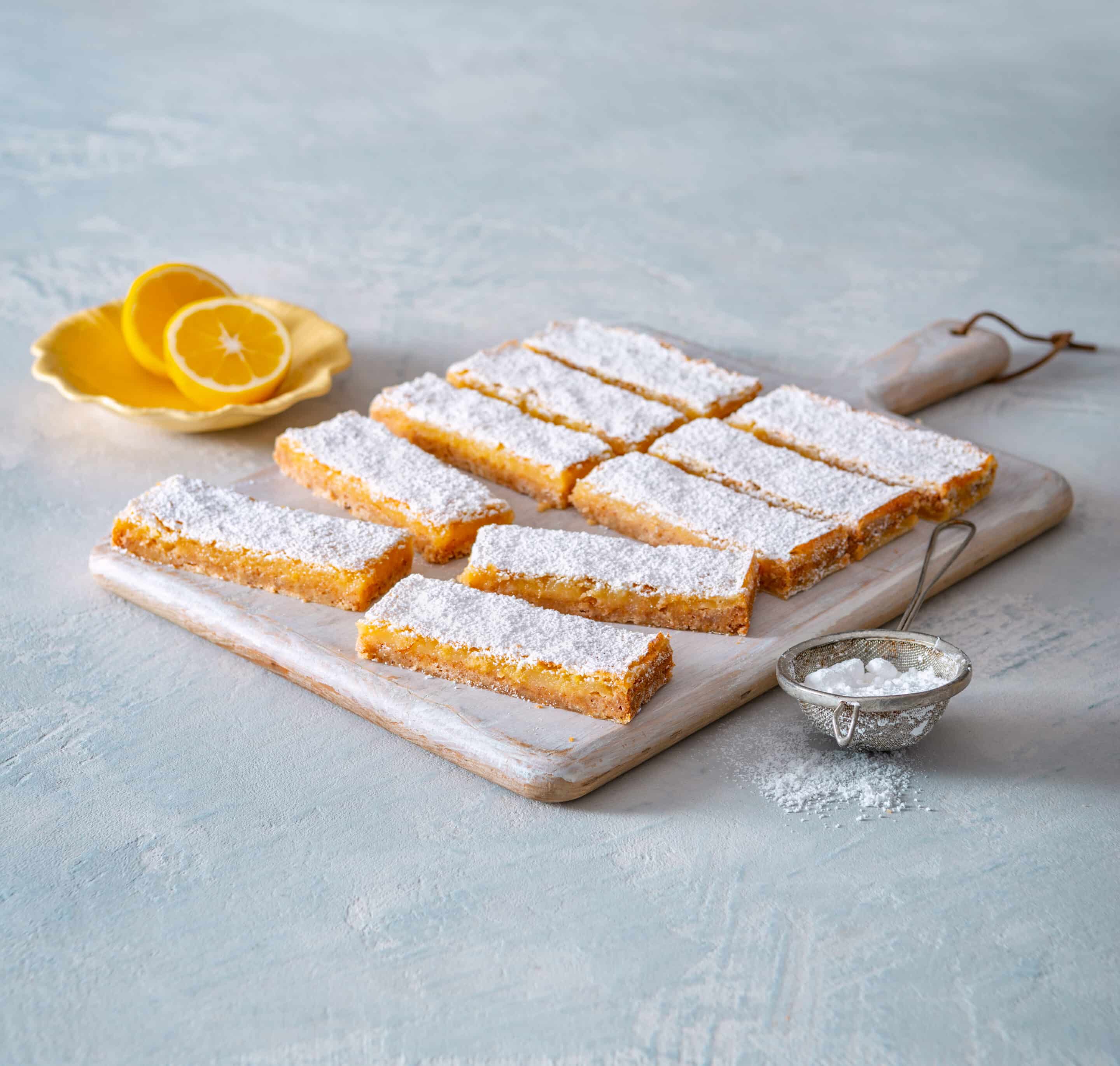 Lemon Curd Slice - Adelaide Central Market: Home to over 70 traders under one roof